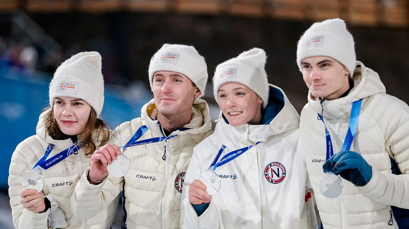 Норвегия продолжает лидировать в медальном зачёте Игр-2026