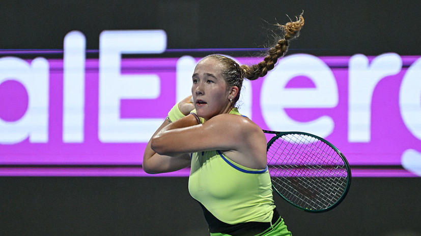 Андреева проиграла Мбоко и не смогла выйти в четвертьфинал турнира WTA в Дохе
