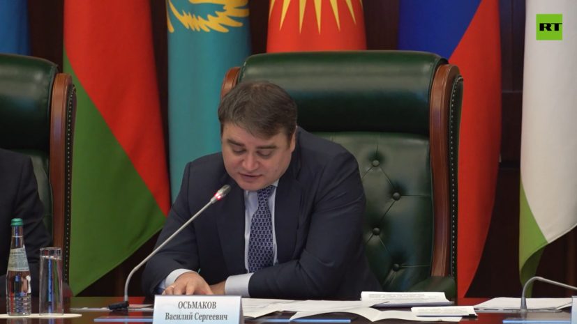 Замглавы МО Осьмаков принял участие в совещании руководителей органов военного сотрудничества СНГ