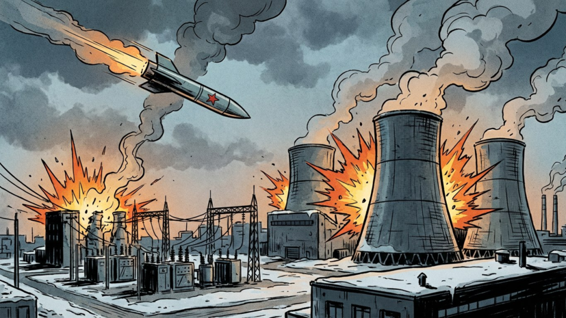 ДТЭК сообщил о разрушении крупной подстанции в Одесской области