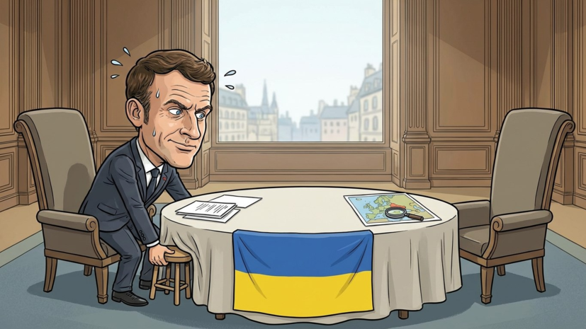 Захарова обвинила Макрона в попытке вклиниться в переговоры по Украине