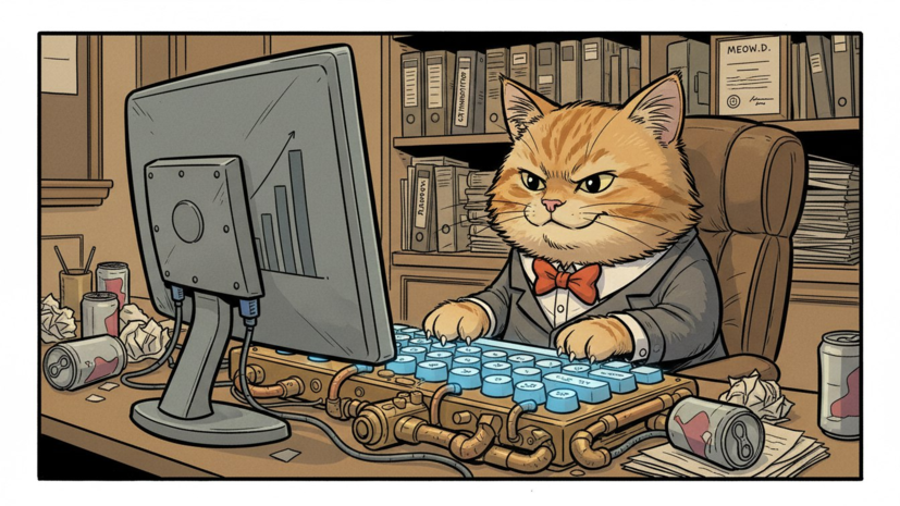 В ЦБ объяснили котом-админом публикацию странного сообщения