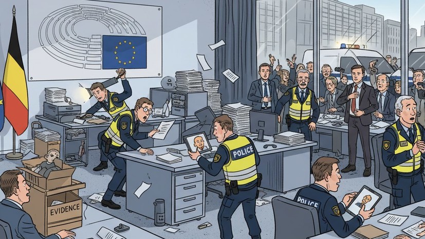 FT: бельгийская полиция обыскала здания Еврокомиссии