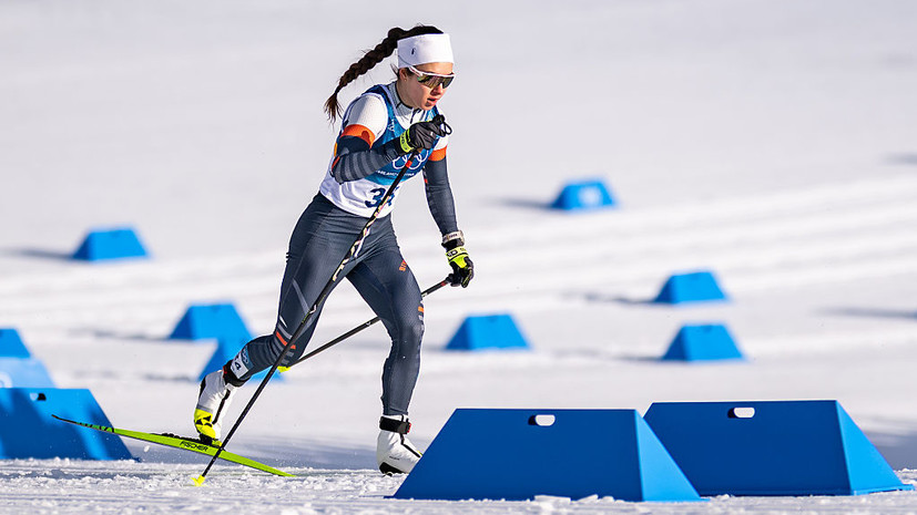 Непряева финишировала 21-й в гонке на 10 км с раздельным стартом на Олимпиаде