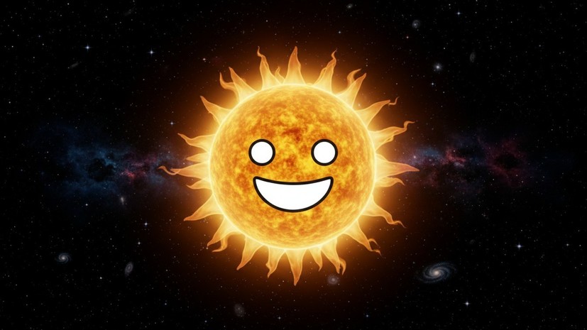 ИКИ РАН: на Солнце появился огромный смайлик