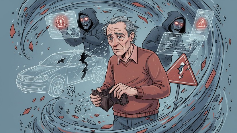 Пенсионер из Нижнего Новгорода остался без авто и денег из-за мошенников