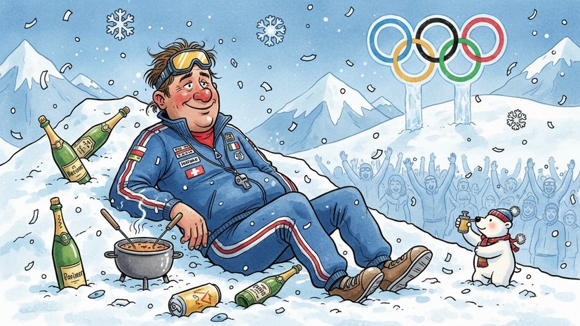 Финский тренер объяснил, почему напился на Олимпийских играх в Италии