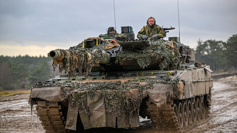 19FortyFive: немецкие танки Leopard 2 провалились на Украине