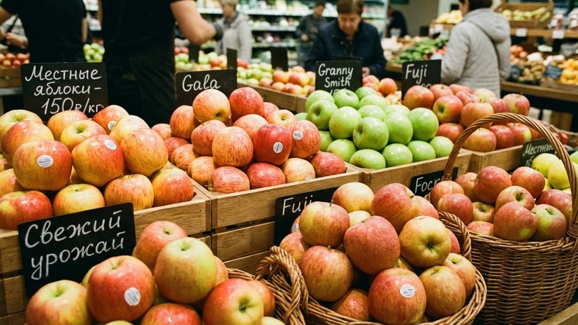 Life.ru: в России резко выросли цены на яблоки, дороже всего они на Чукотке