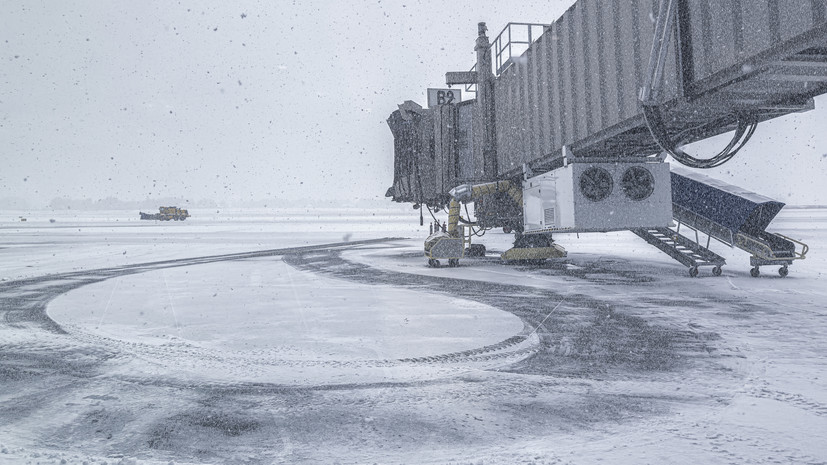 Работа аэропорта Шереметьево ограничена