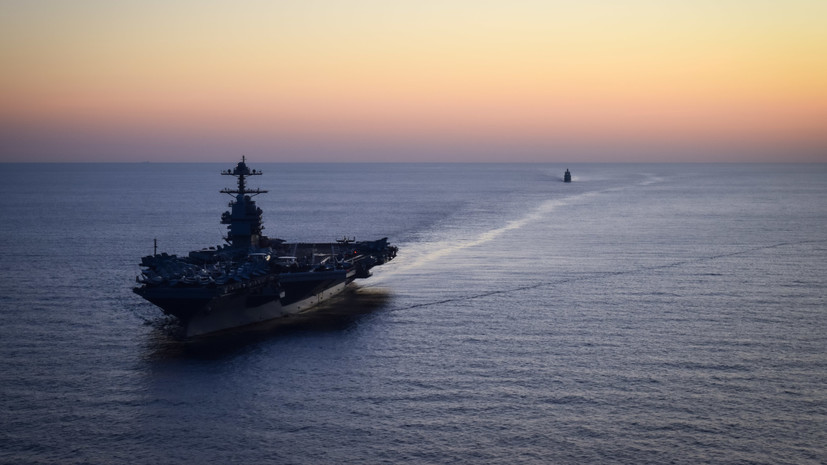 Трамп сообщил, что второй авианосец США вскоре отправится на Ближний Восток