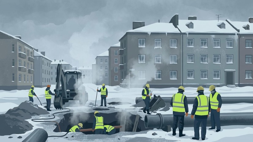 В Бодайбо 98 домов остаются без отопления после аварии на водопроводе