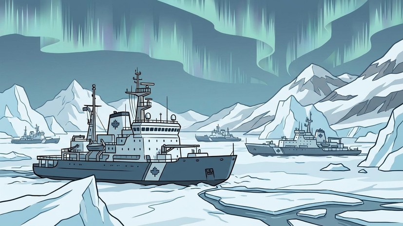 Глава ВМС Канады заявил о нехватке арктических кораблей