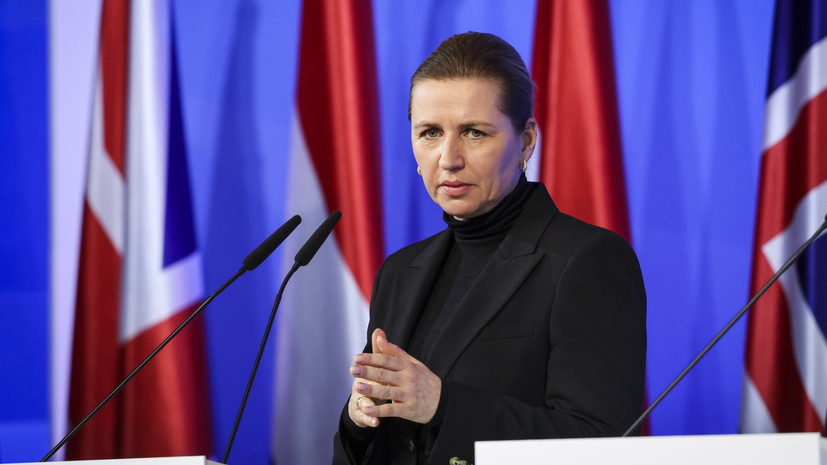 Премьер Дании призвала бить вглубь России и говорить с Москвой на «языке силы»
