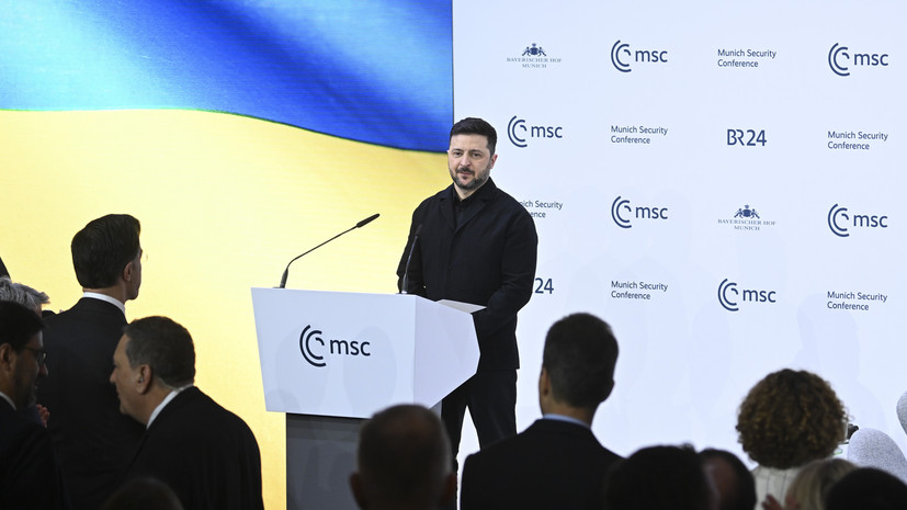 Депутат Рады Гончаренко: люди массово покинули выступление Зеленского в Мюнхене