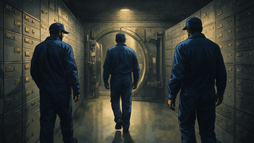 Bild: в Германии неизвестные проникли в хранилище банка и скрылись незамеченными