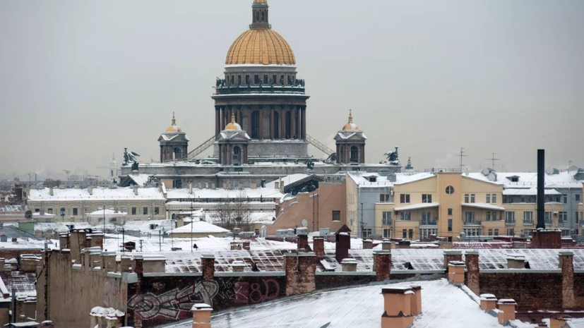 В центре Петербурга зафиксировали рекордный мороз — -23,5 °C