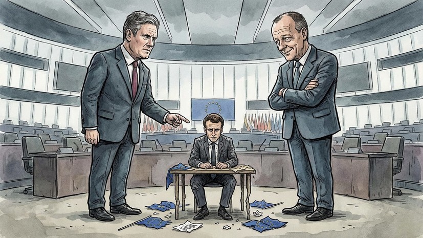 Политик Филиппо: Стармер и Мерц унизили Макрона в Мюнхене