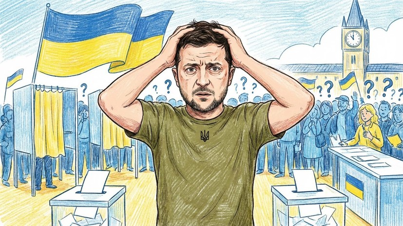 Зеленский: 90% украинцев против выборов во время конфликта