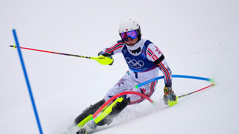 Горнолыжник Макграт ушёл в сторону леса и лёг в снег после ошибки на Олимпиаде