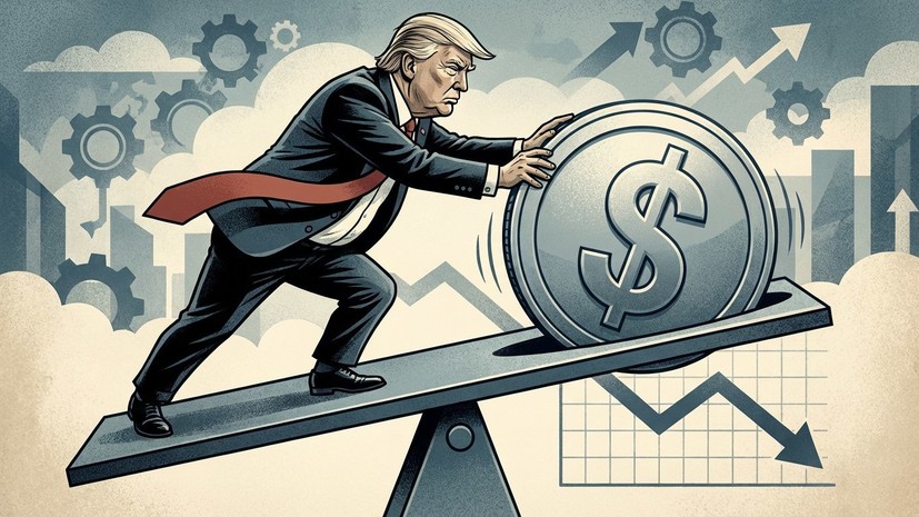 FT: политика Трампа обрушила доверие к доллару до минимума