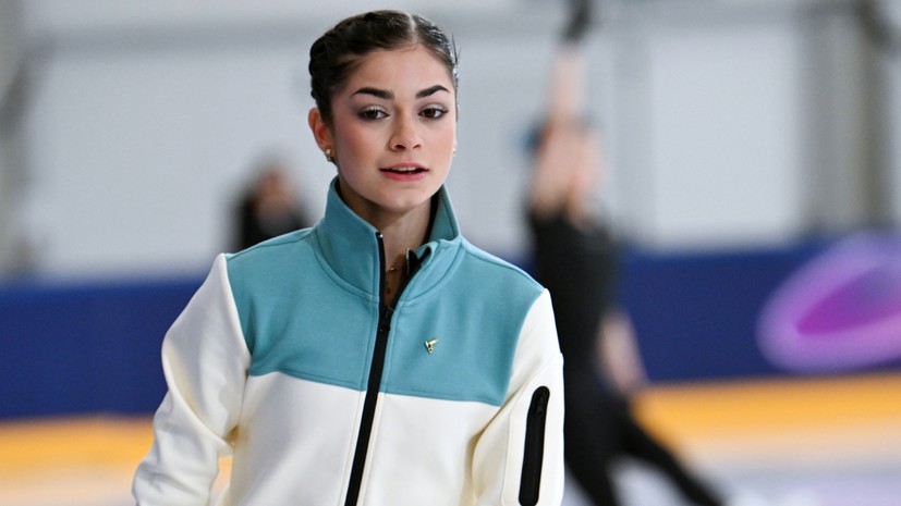 «Настроение — отличное!»: Петросян исполнила на тренировке один четверной из двух, а триксель решила даже не пробовать