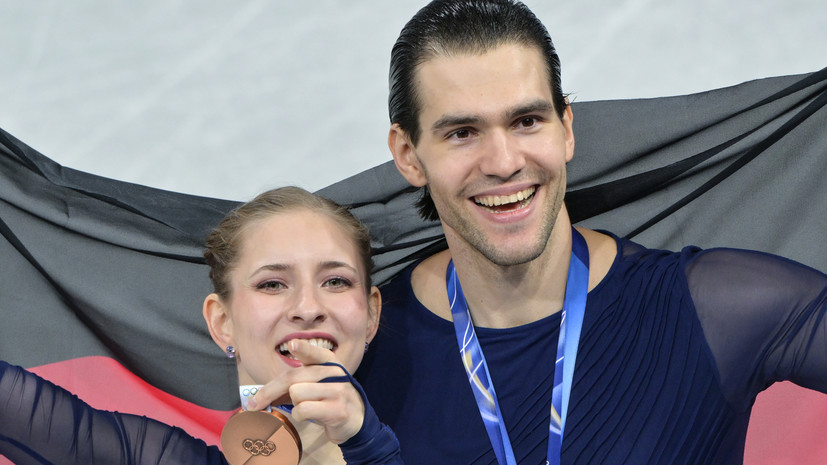 Немецкий фигурист Володин после медали ОИ ждёт от матери блинов из России