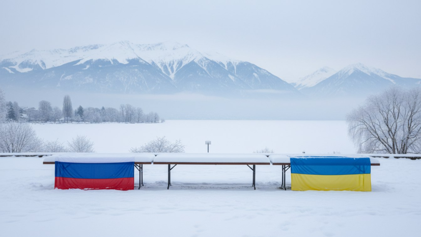 Ruptly показало обстановку у места проведения переговоров по Украине в Женеве