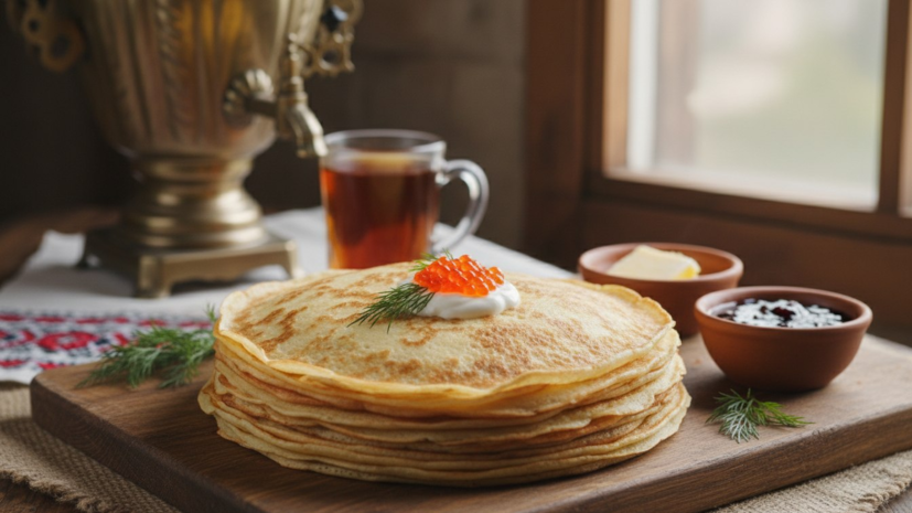 Россиянам рассказали о дореволюционных рецептах блинов