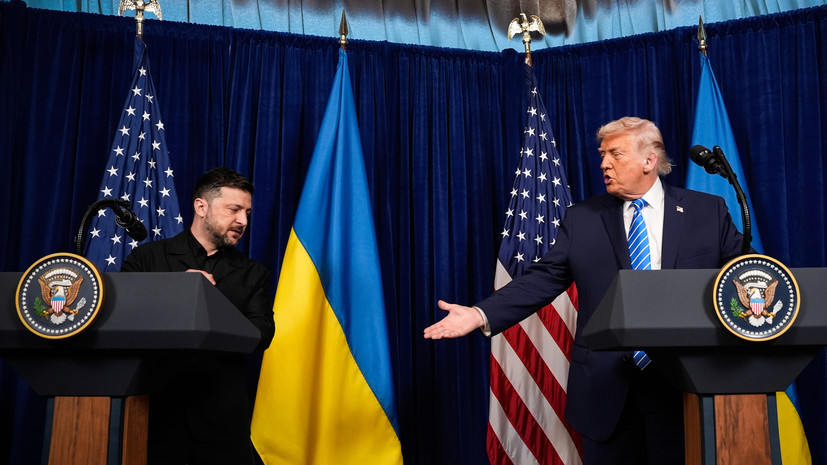Зеленский обиделся на Трампа из-за призыва к уступкам