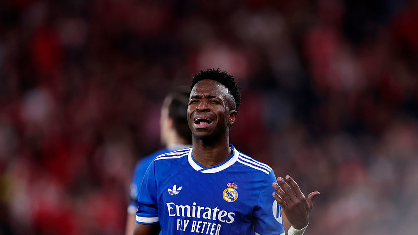 УЕФА начнёт расследование инцидента с Винисиусом в матче «Бенфика» — «Реал»