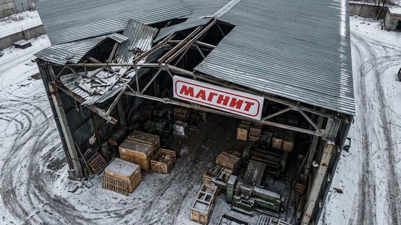 В Татарстане один человек пострадал при обрушении кровли склада «Магнит»