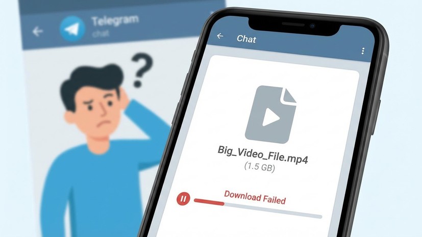 Шадаев заявил о замедлении в загрузке тяжёлых файлов в Telegram