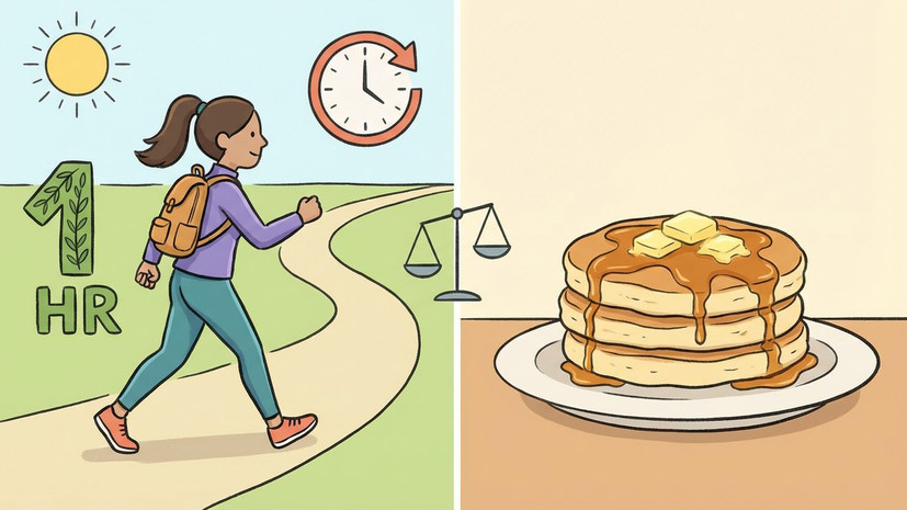 Тренер Бахтурина: час бодрой ходьбы — это два-три блина с маслом