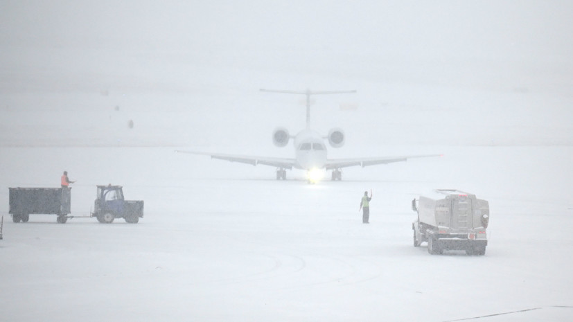 Аэропорт Пскова возобновил работу