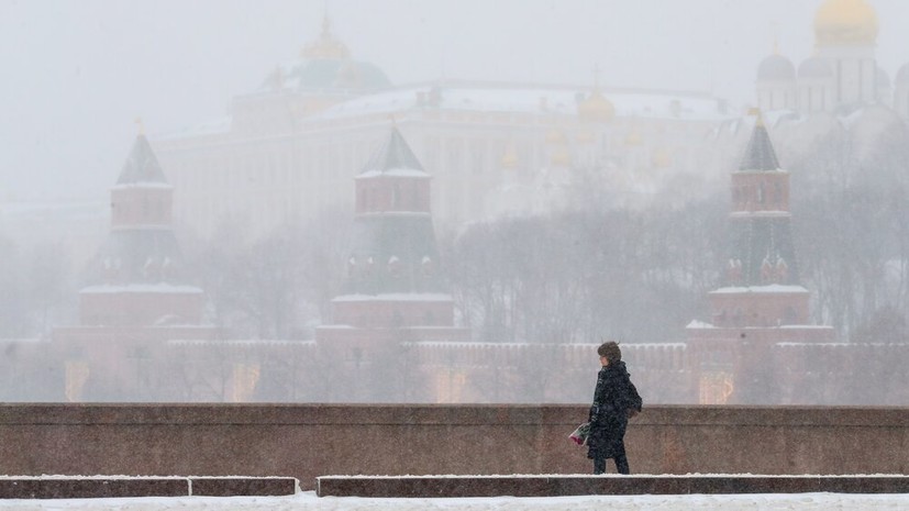 Синоптик Шувалов: после 15:00 снегопад в Москве станет слабее