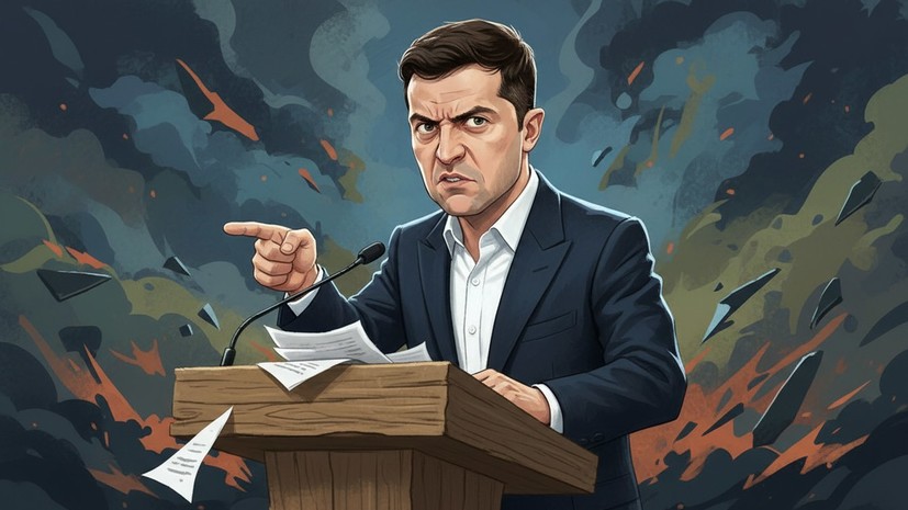 Политолог: в своей риторике Зеленский выбирает неполиткорректный инструментарий
