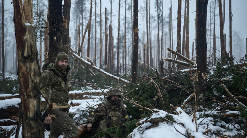 РИА Новости: боевики ВСУ страдают от обморожения и голода в запорожских окопах