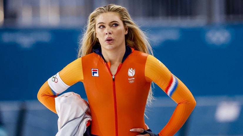 МОК не накажет конькобежку Лердам за демонстрацию лифчика после забега на Олимпиаде