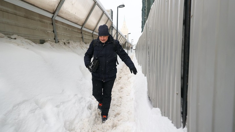 Синоптик Позднякова: снег в Москве не растает к 8 марта