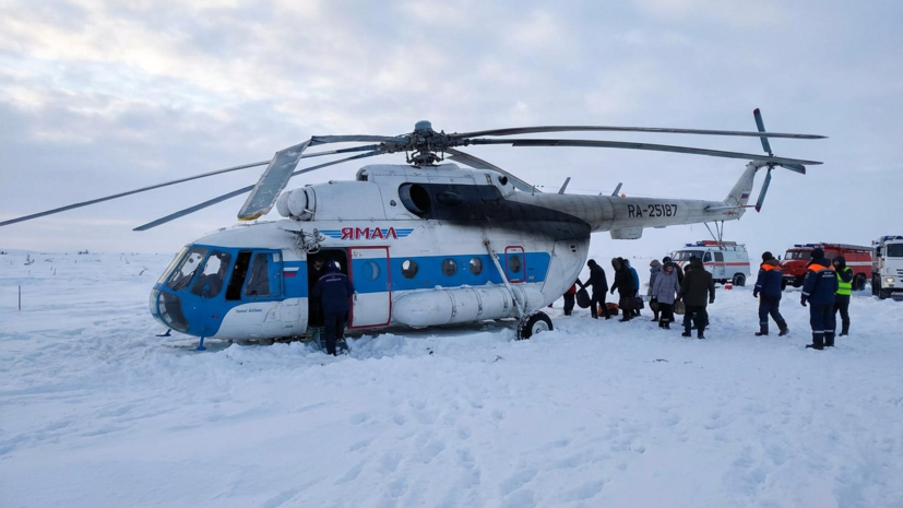 Прокуратура начала проверку после жёсткой посадки Ми-8 на Ямале