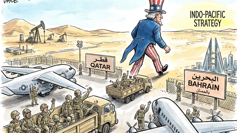 NYT: США выводят часть военных с баз в Катаре и Бахрейне