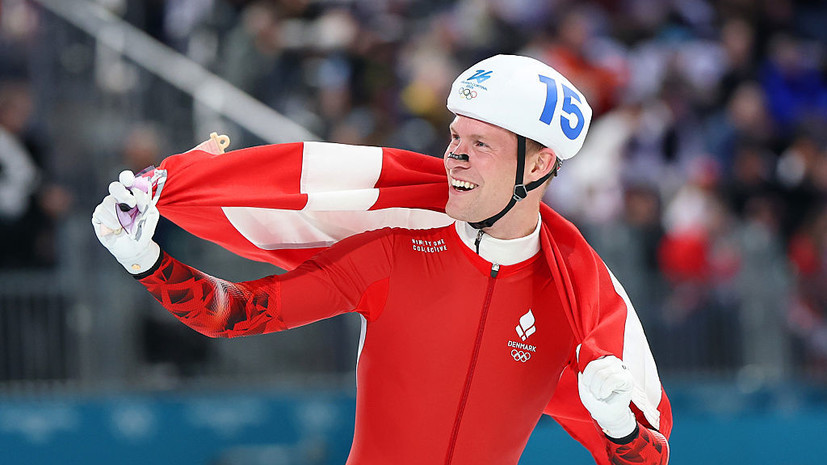 Муж Просвирновой завоевал серебро в конькобежном масс-старте на Олимпиаде