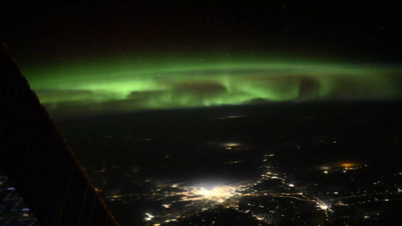 «Роскосмос» показал фото Петербурга с борта МКС