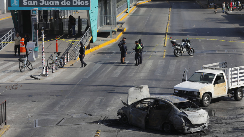 Россияне не обращались в консульство за помощью в связи с беспорядками в Мексике