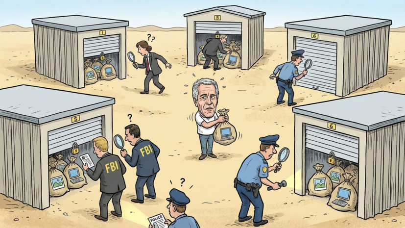 Telegraph: Эпштейн прятал от властей фото и компьютеры в шести складах