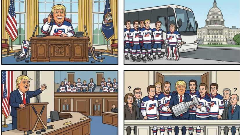 Трамп пригласил хоккеистов сборной США на своё выступление в конгрессе