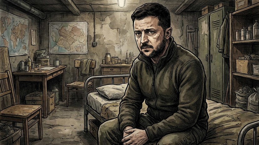 Зеленский заявил, что два года жил в бункере