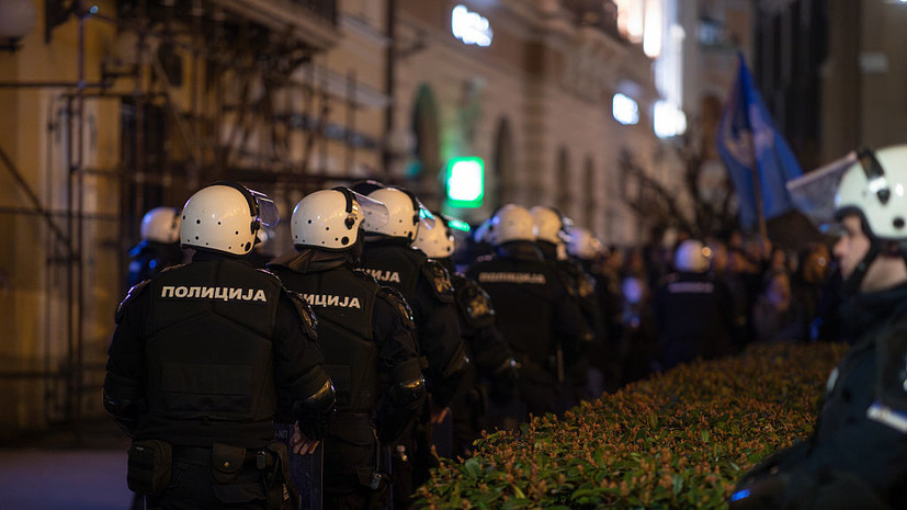 В Сербии полиция задержала двух подозреваемых в подготовке покушения на Вучича