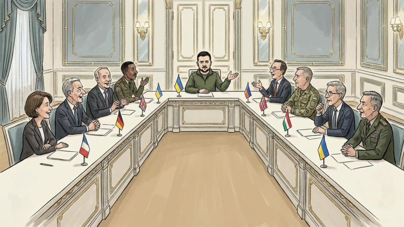 В Киеве началось заседание «коалиции желающих» с участием Зеленского